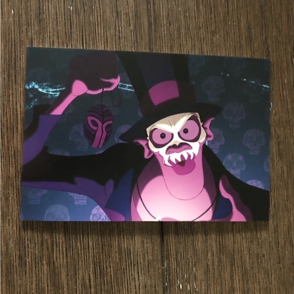 Disney Villains Postcards: The Princess and the Frog: Dr. Facailier 5 pa… - Picture 5 of 7